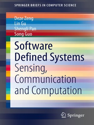 cover image of Software Defined Systems